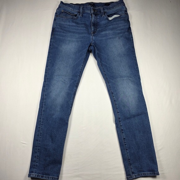 J.Crew Denim - J.Crew Jeans Mens 32x30 Blue Slim Mid Rise Flex Stretch Medium Wash